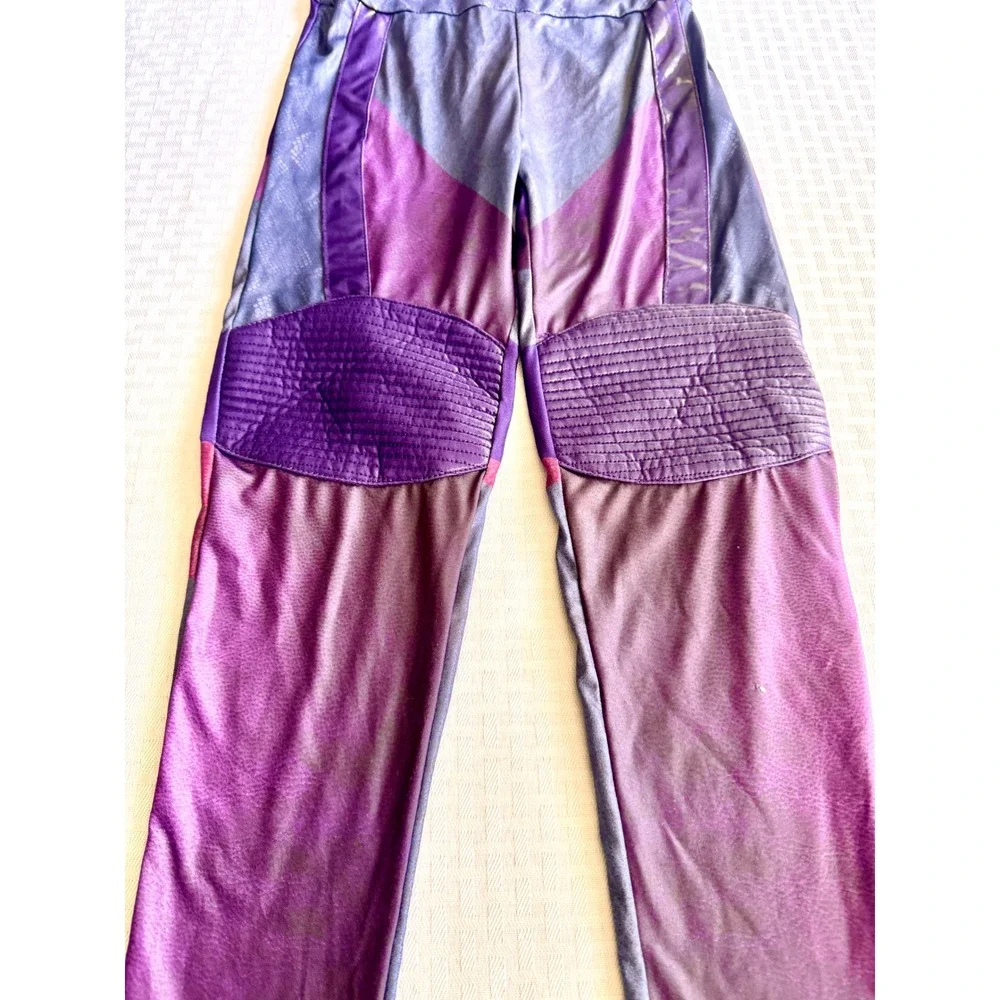 Disney Descendants 3 Mal Costume Jumpsuit Purple VK Cosplay Girls Small Spirit